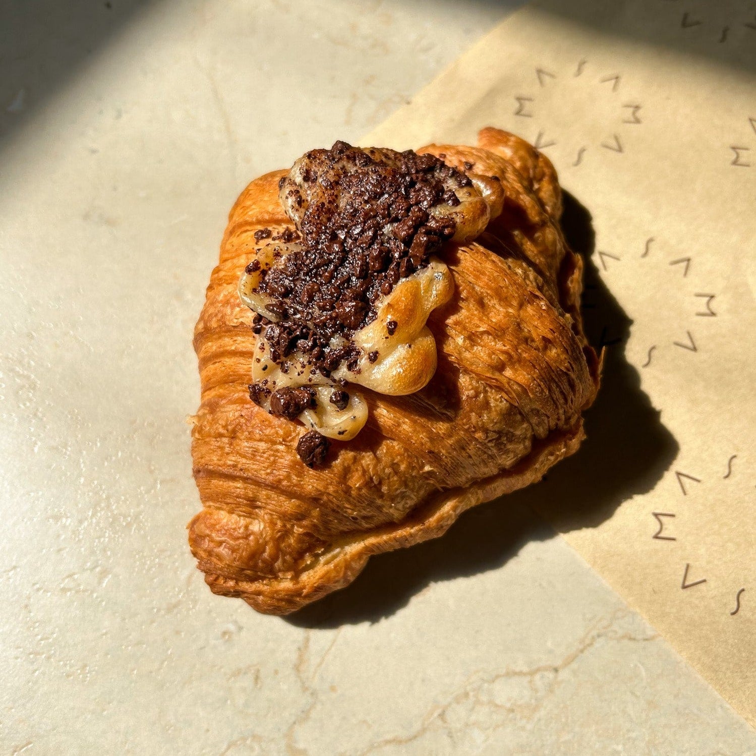 Vanilla Custard Croissant